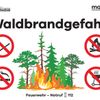 FW-MG: Vegetationsbrand in Odenkirchen - Feuerwehr löscht brennenden Holzverschlag im Wald