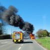 FW-GE: Brennender Pkw auf der Ulfkotter Straße