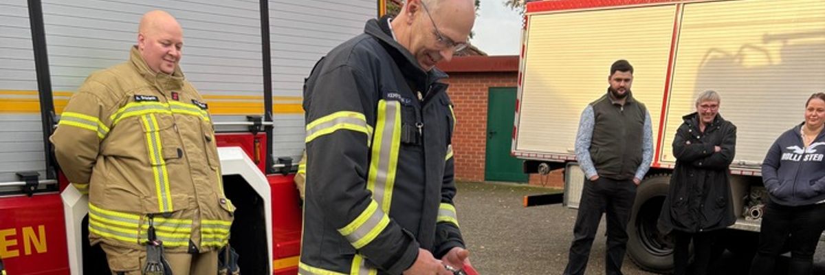 FW-OLL: Ein besonderer Sonntagmorgen bei der Feuerwehr Großenkneten
