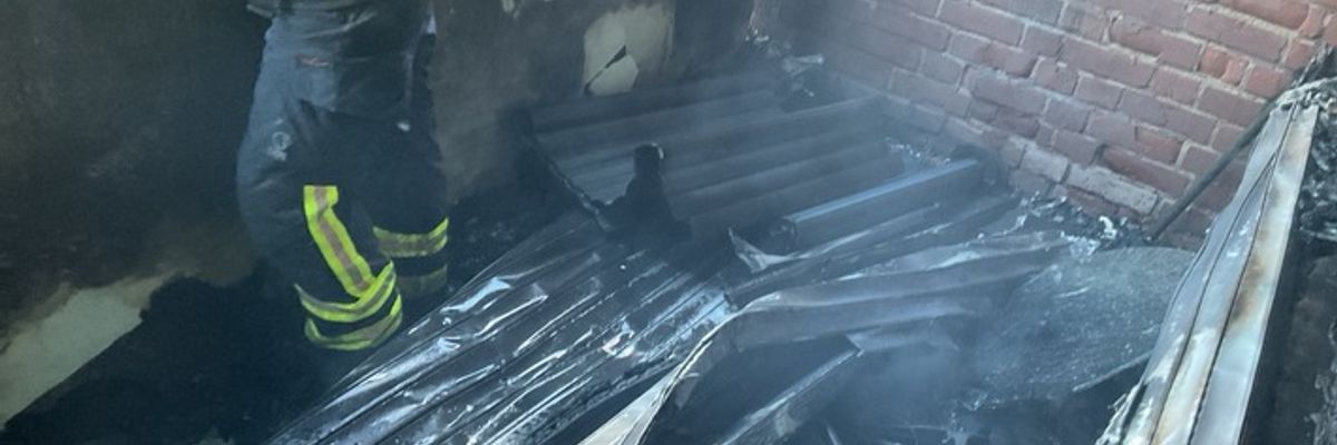 FW-DO: Feuer auf Balkon eines Mehrfamilienhauses in Dortmund-Brünninghausen