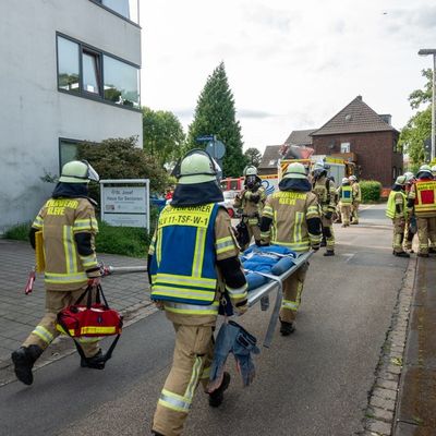 FW-KLE: Gemeinschaftsübung im Seniorenheim Griethausen