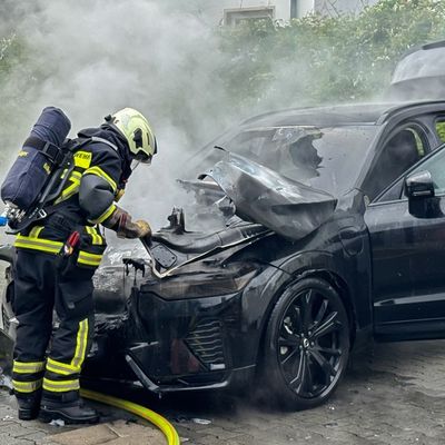 FW-MK: PKW Brand an der Mendener Straße