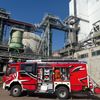 FW Horn-Bad Meinberg: Brand in Förderanlage eines holzverarbeitenden Betrieb am Ostermontag - aufwendige Löschmaßnahmen dauern 5 Stunden