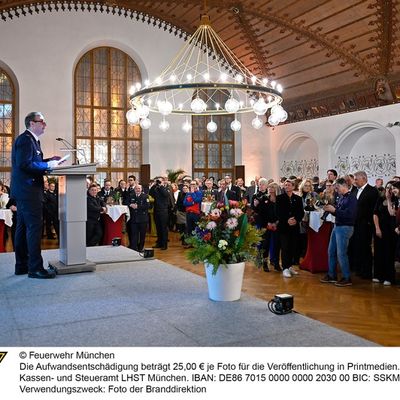 FW-M: Neujahrsempfang 2026 des Stadtfeuerwehrverbandes München (Altstadt-Lehel)