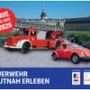 FWV BW: 12. Landesfeuerwehr-Oldtimertreffen, 34. Wettbewerb für Handdruck-Feuerspritzen und Landesflorians-Gottesdienst in Karlsruhe Erleben Sie am 26. April Feuerwehrgeschichte hautnah!