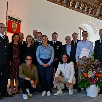 FW-M: Feuerwehr-Ehrungen für Engagement und Einsatzbereitschaft (München)
