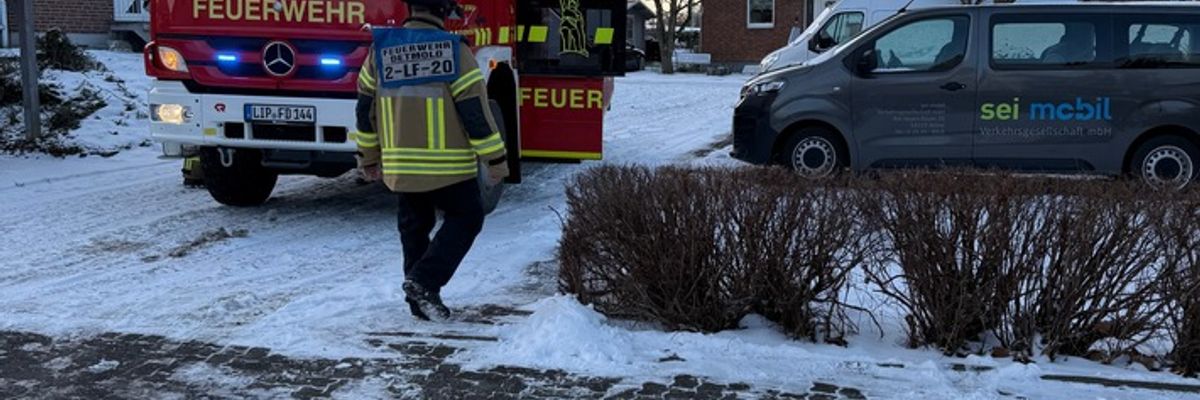 FW-DT: Feuer auf Balkon