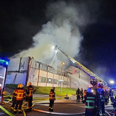 KFV Sigmaringen: 17.06.2026 Brand Industriegebäude in Neufra