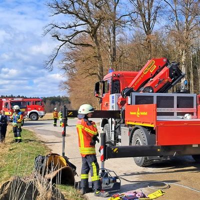 FW Stockach: H2 Großtier in Notlage