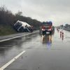 FW-ROW: Verkehrsunfall auf der A1 - Feuerwehr und Rettungsdienst im Einsatz