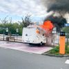 FW-BO: Brand eines Wohnmobils auf dem Parkplatz des Ruhrparks - Keine Verletzten