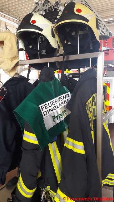 FW Dinslaken: Einsatz Gasaustritt in der Innenstadt.