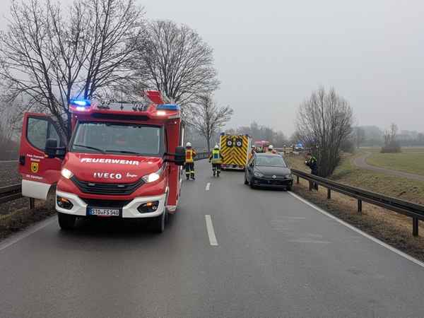 FW Stockach: Verkehrsunfall mit mehreren beteiligten Fahrzeugen