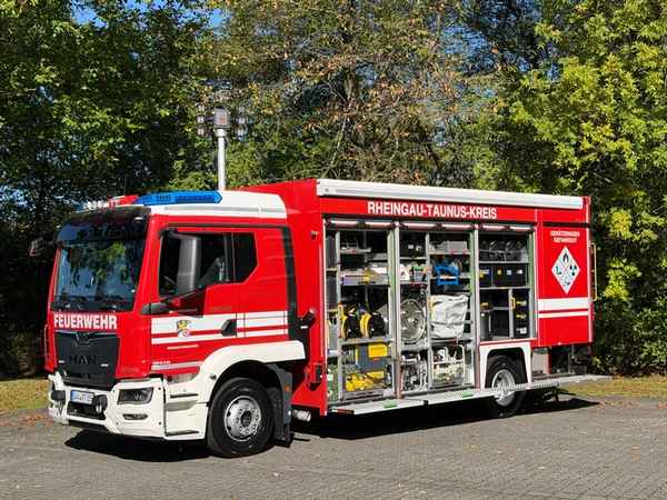 FW Rheingau-Taunus: Rheingau-Taunus-Kreis investiert rund 2,8 Millionen Euro in moderne und kreisweit einheitliche Gefahrgutausstattung