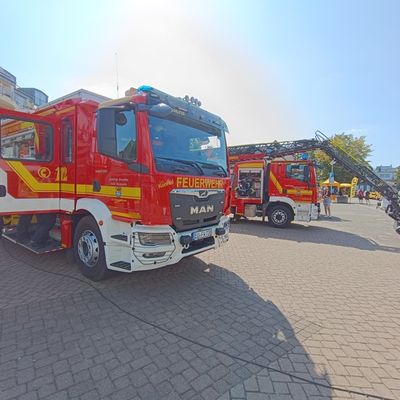 FW Mechernich: Feuerwehr Stadt Mechernich präsentiert sich auf dem Brunnenfest