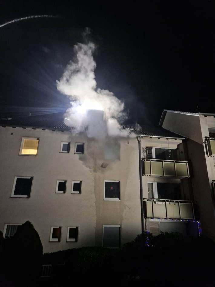 FW-HAAN: Küche in Vollbrand