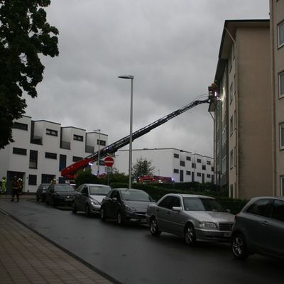 FW Düren: Balkonbrand