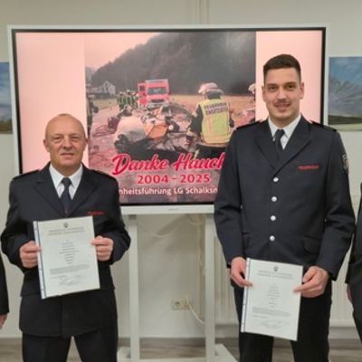 FW Schalksmühle: Neues Jahr, neuer Löschgruppenführer