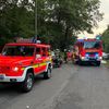 FW VG Asbach: Verkehrsunfall mit eingeklemmter Person im Ortsteil Rott