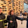 FW-W: Bussard mit Arbeitsunfall