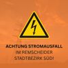 FW-RS: Stromausfall im Remscheider Stadtbezirk Süd