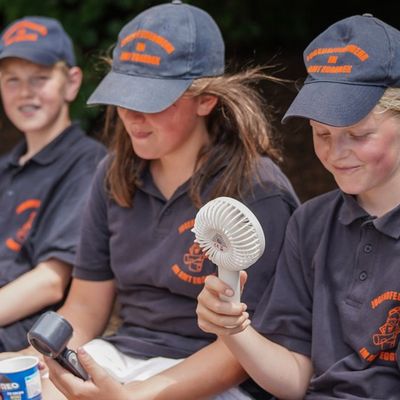 FW-LFVSH: Nachwuchs-Feuerwehrleute trotzen beim 19. Aktionstag im HANSA-PARK den heißen Temperaturen