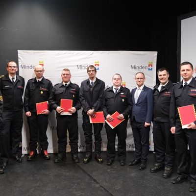 FW Minden: 986 Einsätze im Jahr 2025 - Feuerwehr Minden zieht Bilanz Jahresdienstversammlung am 20. Februar 2026 im Besselgymnasium