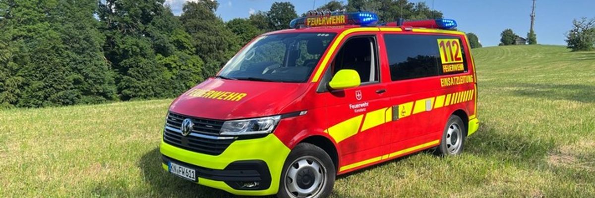 FW Konstanz: URD2 Personenrettung unwegsames Gelände