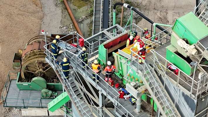 FW Dinslaken: Gemeinsam vorbereitet für den Ernstfall: Hilfsorganisationen üben den Katastrophenschutz