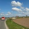FW-KLE: Entsorgungsfahrzeug mit Schwelbrand zum Wertstoffhof eskortiert