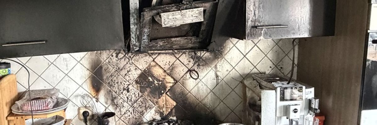 Feuerwehr Goch: Starke Rauchentwicklung durch Küchenbrand