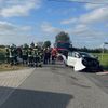 FW-AUR: Verkehrsunfall zwischen Auto und Pritschenwagen