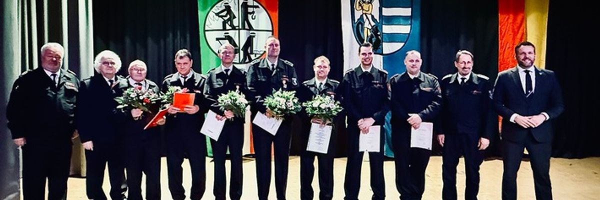 FFW Schwalmtal: Viele Einsätze, neue Technik und Ehrungen bei der Feuerwehr Schwalmtal