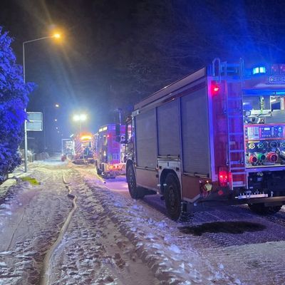FW Celle: Kellerbrand- drei Personen und eine Katze gerettet
