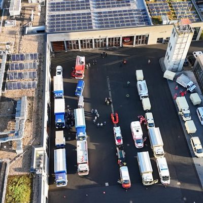 FW Dinslaken: Gemeinsam vorbereitet für den Ernstfall: Hilfsorganisationen üben den Katastrophenschutz