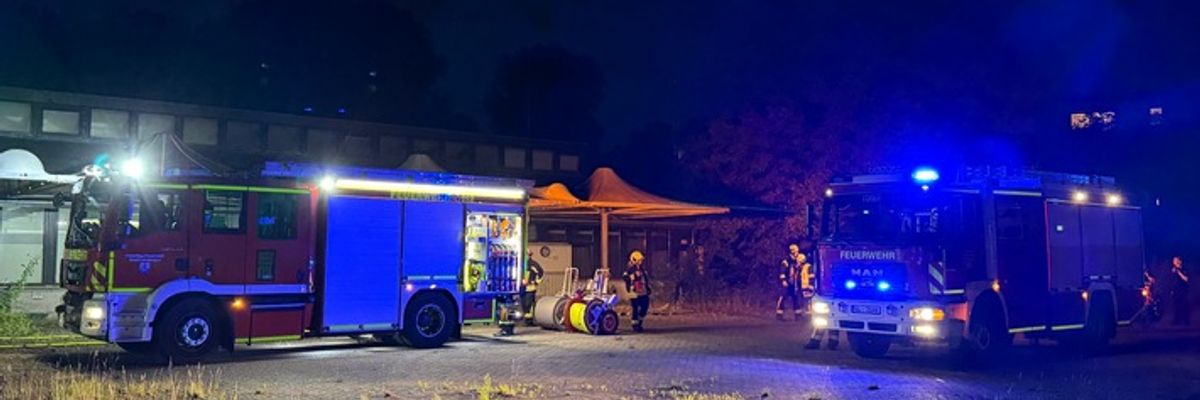 FW Leichlingen: Brand in ehemaliger Förderschule