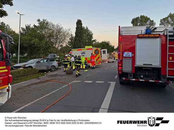 FW-M: Wochenendrückblick der Feuerwehr München für den 11. bis 13. September 2026