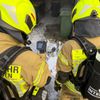FW-OLL: Mülltonnenbrand in Garage - schnelles Eingreifen verhindert Brandausbreitung