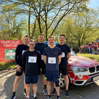 FW Dinslaken: Feuerwehr Dinslaken beim Stadtwerke Energy Run 2025