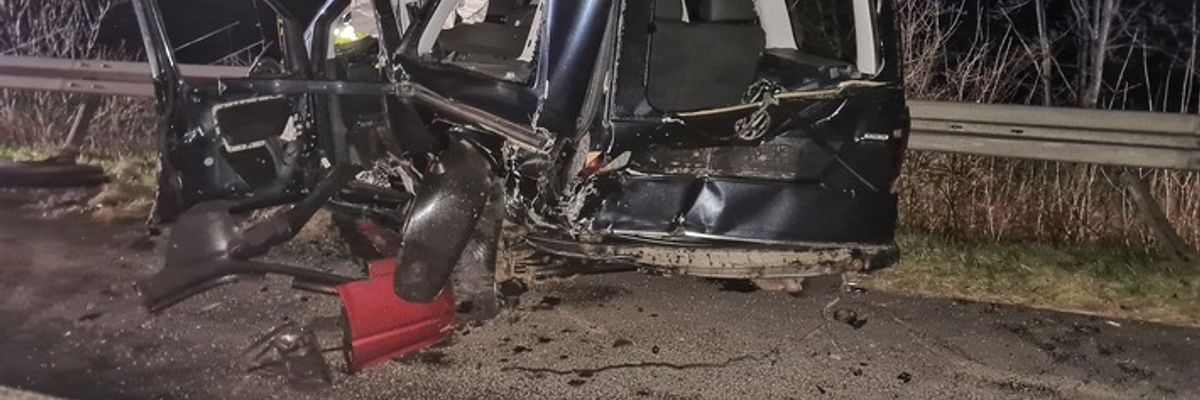 FW Stockach: Verkehrsunfall auf der Autobahn