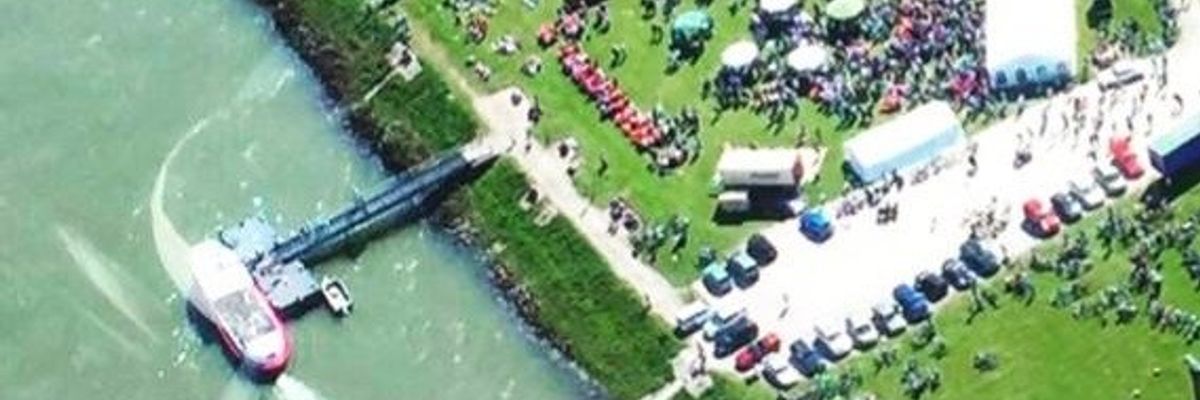 Feuerwehr Kalkar: Biwak in Grieth am Rhein