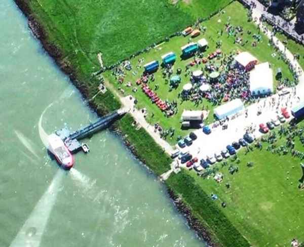 Feuerwehr Kalkar: Biwak in Grieth am Rhein