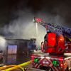 FW-E: Nächtlicher Großbrand eines Kfz-Betriebs - vorsorgliche Warnung der Bevölkerung
