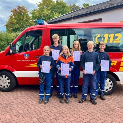 FW Hünxe: Kreiszeltlager der Jugendfeuerwehren im Kreis Wesel