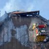 FW-GLA: Fassadenbrand mit Cobra-System eingedämmt