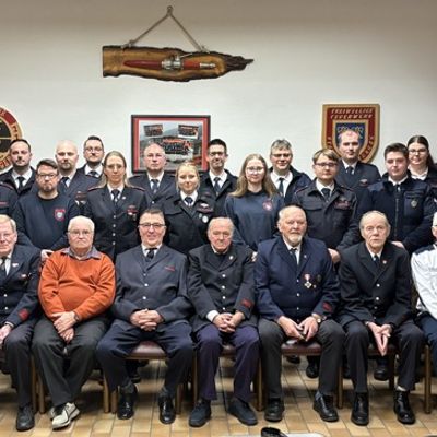 FW Beverungen: Jahresdienstbesprechung des Löschzugs Beverungen und Jahreshauptversammlung des Feuerwehrvereins St. Florian e.V.