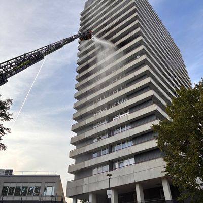 FW-MH: Brandeinsatz am Hans-Böckler-Platz