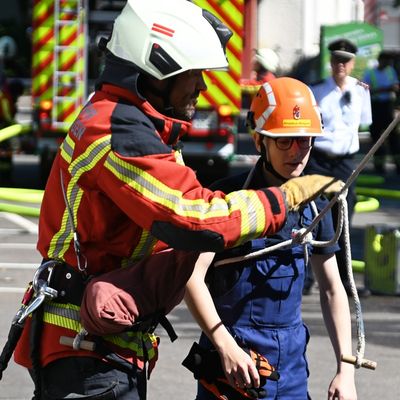 KFV Bodenseekreis: Feuerwehrwettkämpfe in Friedrichshafen finden großen Anklang