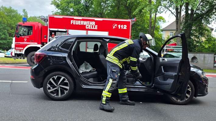 FW Celle: Mehrere Verkehrsunfälle in Celle