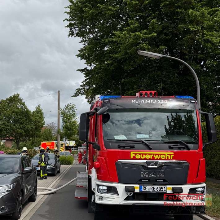 FW-RE: Kellerbrand in Recklinghausen-Suderwich